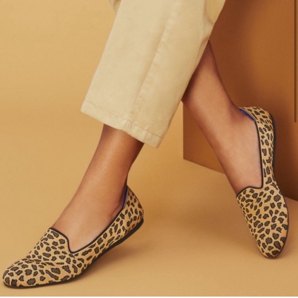Rothy's Shoes - Rothy’s Cheetah Print Round Toe Loafers